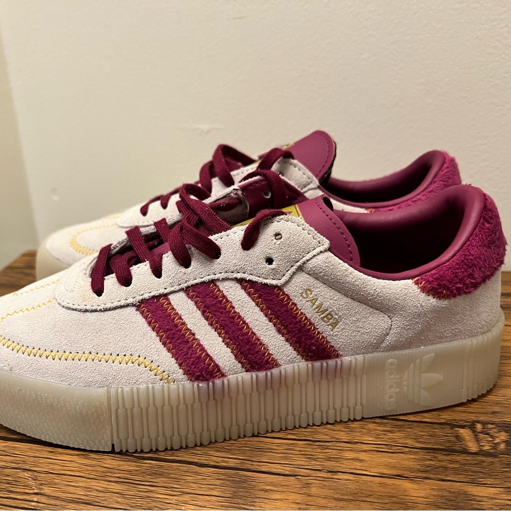 Sambarose Platform Adidas Samba Sneakers